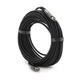 Кабель VEGGIEG HA-12 HDMI-HDMI 4K UHD, 12.0m, v2,0, OD-4.0mm, круглый, Black, коннектор Black-Metal, Box - изображение 1