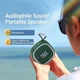 Портативная Bluetooth колонка TG659 с ремешком, Беспроводная колонка портативная мощная. Цвет: зеленый - изображение 3