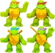 Набор из 4 фигурок Goo Jit Zu Teenage Mutant Ninja Turtles Гуджитсу Черепашки ниндзя - изображение 1
