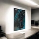 Арт Держатель Рамка на Стену 80x50 см. для фирменного конструктора Technic Mercedes-AMG F1 W14 E Performance (42171) Type-E - изображение 2