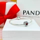 Срібна намистина Пандора "Блискуче серце" Pandora 799218C02 - изображение 4
