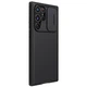 Карбонова накладка Nillkin Camshield (шторка на камеру) на Samsung Galaxy S23 Ultra Черный / Black - зображення 4