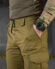 Тактические штаны-джоггеры Bandit Койот саржа манжеты на резинках L - изображение 4