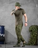 Тактический летний комплект 3 в 1 футболка, бейсболка, штаны, полномерные Combat Tactical Olive XXL - изображение 2