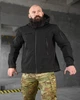 Тактична куртка Softshell Masad Black весняна з тактичними кишенями та липучками під шеврони XS - зображення 7