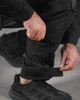 Тактический костюм с наколенниками в комплекте Tactical Combat Black M - изображение 7