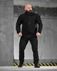 Тактический летний эластичный костюм водоотталкивающая пропитка Combat Force Black S - изображение 1