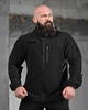 Тактический летний эластичный костюм водоотталкивающая пропитка Combat Force Black S - изображение 4