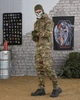Армійський костюм Defender Мультикам ріп-стоп з відстібаючимся капюшоном і резинкою на поясі S - зображення 2