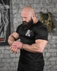 Тактическая футболка Coolmax для водителя Black дышащая потоотводящая DTF L - изображение 2