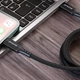 Кабель быстрой зарядки Type-C to Type-C 240W USB 4.0 Proove Speed Line 1m, чёрный - изображение 2