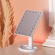 Зеркало косметическое 21х16 см 22 LED Белое - изображение 6