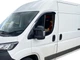 Дефлекторы окон ветровики Citroen Jumper 06- 2шт CLOVER Ситроен Джампер АМ00548901 - изображение 6