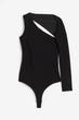Боді H&M L чорний 4041210217 - зображення 1