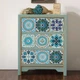Самоклеящаяся ПВХ плитка Patchwork 20x20 см, 10 шт, водостойкие панели для стен и пола (0,4 м²) узор № 17 - изображение 8