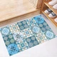 Самоклеюча ПВХ плитка Patchwork 20x20 см, 10 шт, водостійкі панелі для стін і підлоги (0,4 м²) візерунок № 4 - зображення 6