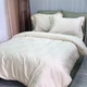 Комплект постільної білизни MERISET 81522111 Сімейний Сатин однотон Оливковий 50x70 - изображение 1