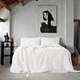 Комплект постельного белья SoundSleep Muse White Stonewash лен Евро King 230х220 см белый (2800004770132) - изображение 1
