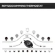 Светильник глубокий рефлекторный с термостатом Repti-Zoo 150W (RL02BTC) - изображение 3