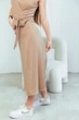 Спідниця в рубчик 410BRI 2XL бежевий - изображение 3