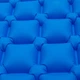 Матрас надувной из TPU 190*55*3 см с подушкой Синий - изображение 5