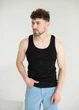Сет мужских маек (3шт) Наталюкс 2XL черный (2111033290953) - изображение 4