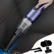 Вакуумний пилосос Vacuum Cleaner BG-XCQ01 бездротовий з 4 насадками 40х20х7 см Чорно-фіолетовий (127-14-16447) - зображення 4