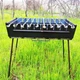 Мангал розкладна валіза KITUA BBQ на 10 шампурів (УК-М10) - зображення 9