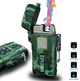 Электроимпульсная USB зажигалка Explorer JL-317/6863 аккумуляторная водонепроницаемая З/У USB Камуфляжная - изображение 6