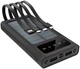УМБ повербанк Y-Kryptone S-01 Solar Charge LED Light 10000 mAh Black (YK-S01SLC-B) - изображение 1