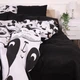 Комплект постельного белья Mirson King Size 220х240 см 17-4850 Panda Бязь (2200009584725) - изображение 4