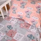 Простынь MirSon полуторная 150x220 см Kids Time 20-0028 Little girl Teddy бязь (2200009637933) - изображение 1