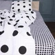Комплект постельного белья MirSon полуторный евро 160x220 см 17-0664 Cell Circles бязь (2200010037852) - изображение 3