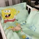 Наволочка детская MirSon Kids Time 17-0688 Спанч Боб и Патрик 50х70 см Бязь (2200010252354) - изображение 1