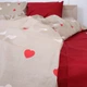 Простынь MirSon Бязь 17-4750 Multicolored hearts 150х220 см (2200008933401) - изображение 1