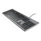 Клавіатура Vinga KB735 black-grey - зображення 3