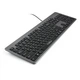 Клавіатура Vinga KB735 black-grey - зображення 4