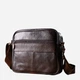 Сумка кросс-боди через плечо мужская из натуральной кожи Vintage leather-22940 Коричневая (ROZ6501092512) - изображение 2