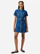 Платье короткое летнее женское Wrangler 112362332 S Голубое (5401139207431) - изображение 3