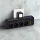Мережевий фільтр - четверник з портами USB, Type-C та підсвіткою Cargar перехідник на 4 розетки з вимикачами, чорний (104174927) - зображення 3