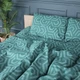 Пододеяльник MirSon Евро 200х220 см Бязь 17-0622 Geometry Emerald (2200008197698) - изображение 2