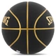 Баскетбольный мяч №7 SPALDING G.O.A.T.S Полиуретан для зала для улицы черный 77790Y - изображение 3