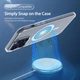 Чохол для Apple iPhone 15 Pro Dux Ducis Clin Mag Series Clear Case with MagSafe Прозорий - зображення 4