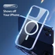 Чехол для Apple iPhone 16 Pro Max Dux Ducis Clin Mag Series Clear Case with MagSafe Прозрачный - изображение 9