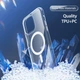 Чохол для Apple iPhone 15 Pro Dux Ducis Clin Mag Series Clear Case with MagSafe Прозорий - зображення 7