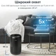 Очищувач повітря levoit CORE 300 Black, 40 м², 187 м³/год, справжній HEPA-фільтр 3 в 1, активоване вугілля, датчик стану фільтра, автоматичний режим, сенсорний екран панелі керування - зображення 8