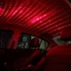 Гибкий автомобильный USB-проектор GlowenRoof, красный свет, 6 режимов - изображение 4