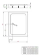 Душовий піддон Radaway Laros D Compact 1000x800x170 білий (SLD81017-01) - зображення 2