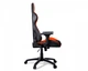 Крісло геймерське Cougar Armor Black/Orange, дихаюча екошкіра, сталевий каркас, чорний+оранжевий - зображення 5