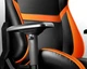 Крісло геймерське Cougar Armor Black/Orange, дихаюча екошкіра, сталевий каркас, чорний+оранжевий - зображення 9